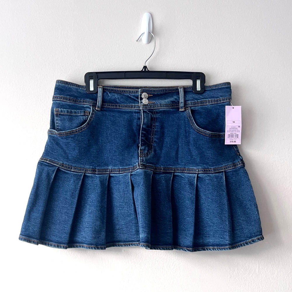 Wild Fable Women's Blue and Navy Skirt